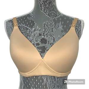 Motherhood Intimates 36DD beige nursing bra.‎ Lightly padded. No underwire. NWOT
